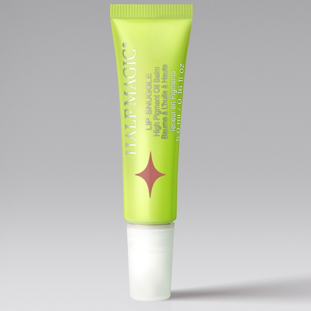 HALF MAGIC NIB LIP SNUGGLE HIGH PIGMENT OIL-BALM Kitten Pounce - mid tone pink